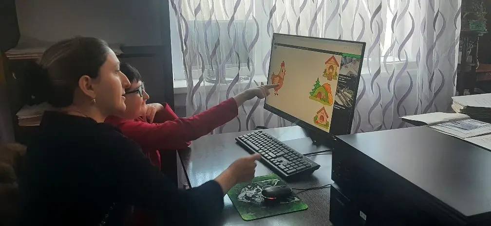 Индивидуальное занятие с ребенком с ОВЗ